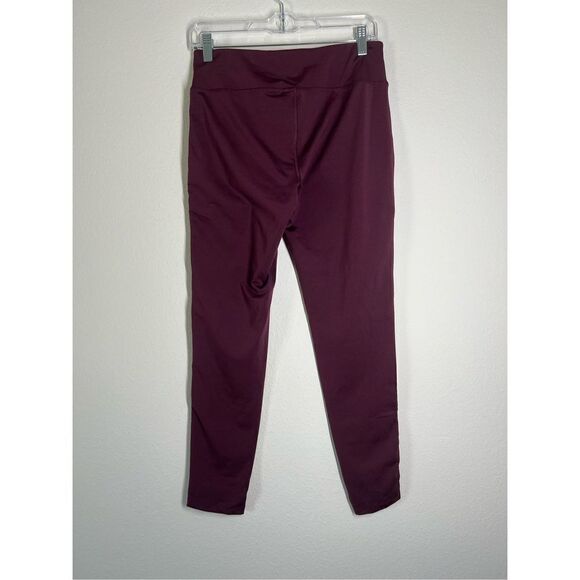 Crivit Athletic Leggings High Rise Purple Black Size M - Picture 3 of 7